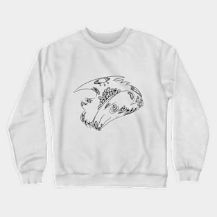 funky percy cool design Crewneck Sweatshirt